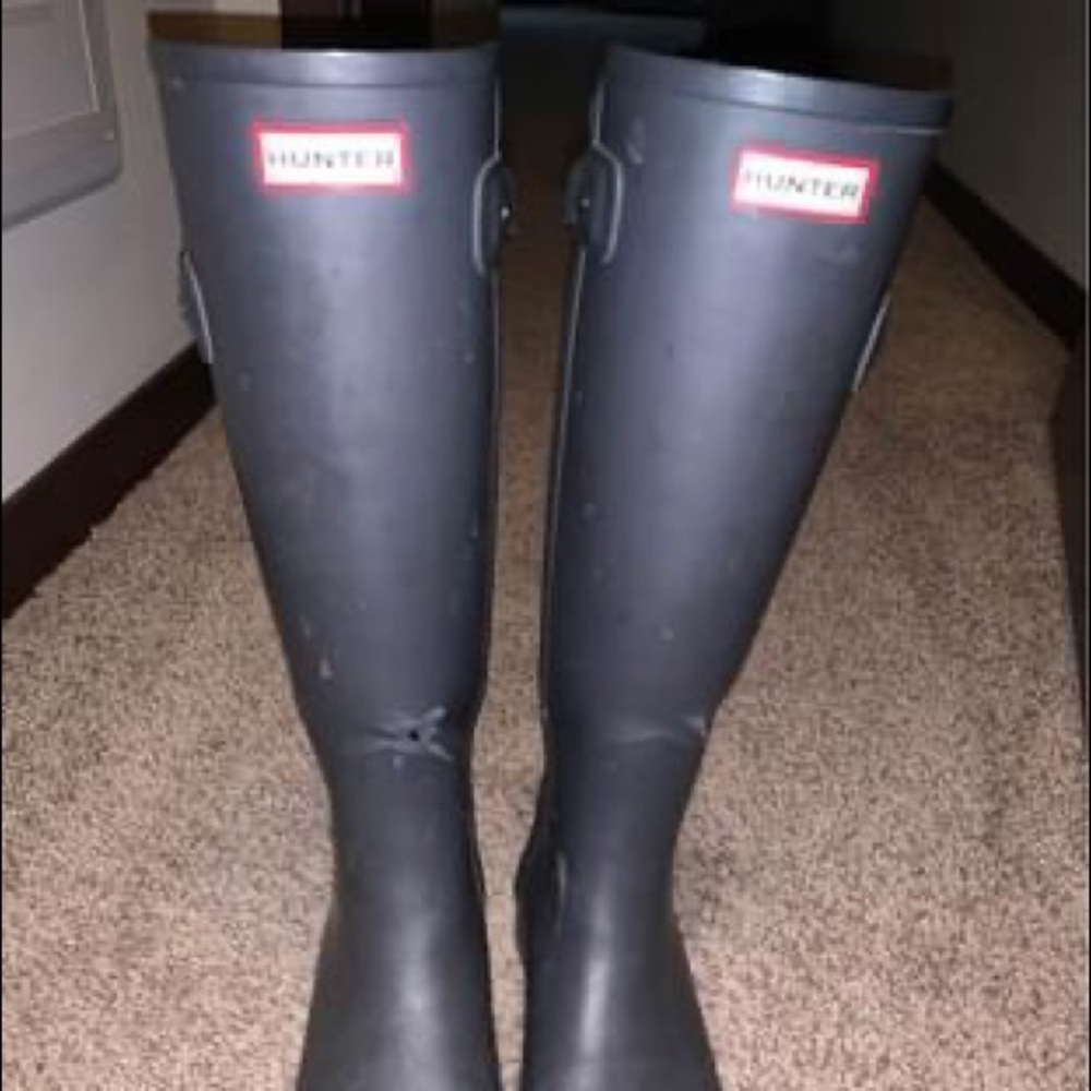 Grey Hunter Rain Boots